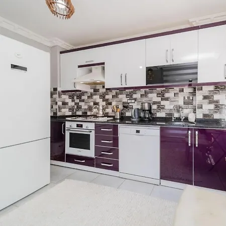 Apartment Luminous Flat W Balcony 15 Min To Hadrian Gates Antalya